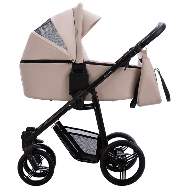 Детская коляска Bebetto Verturro Pro 3 в 1, 100% экокожа фото 2