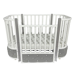 Детская кроватка Кедр Estelle Elegance 4 Велюр