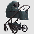 Детская коляска Bebetto Loren Gloss 2 в 1 (02 т.зеленый
						
					) — Фото