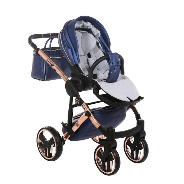 Детская коляска Junama Fluo Line V2 3 в 1 на медной раме фото 17