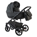 Детская коляска Sevillababy Tisso 2 в 1 (TIS-07, черный экокожа
						
					) — Фото