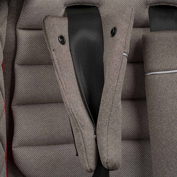 Детское автокресло Indigo Smart+ Isofix, капюшон, подножка фото 11