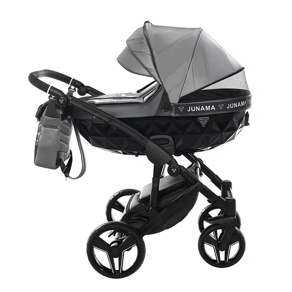Детская коляска Junama Clermont 3 в 1 на черной раме фото 4