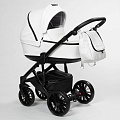 Детская коляска Mr Sandman Apollo GSF 3 в 1 (Белый Экокожа
						
					) — Фото