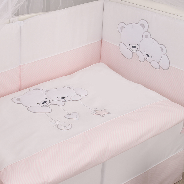Комплект постельного белья Lepre Sweet Bears, 6 предметов фото 2