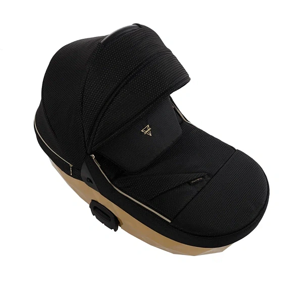 Детская коляска Junama Diamond Mirror Satin V2 2 в 1 на черной раме фото 11