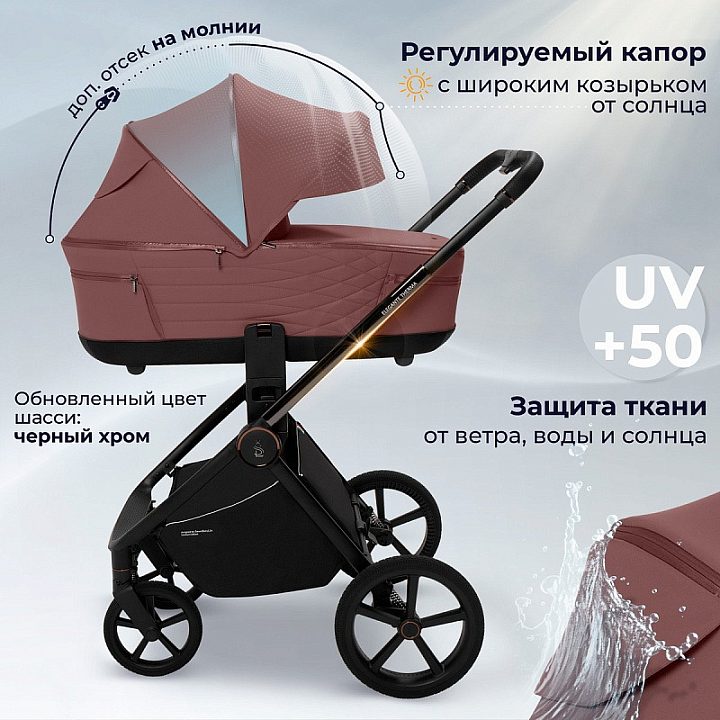 Детская коляска Sweet Baby Elegante Therma 3 в 1 — как выглядит в жизни