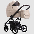 Детская коляска Bebetto Luca Pro 2025 2 в 1 (30 св.бежевая кожа
						
					) — Фото