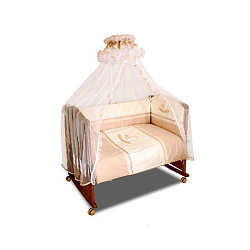 730 Комплект в кроватку Сонный Гномик ЛОШАДКА 7 предметов