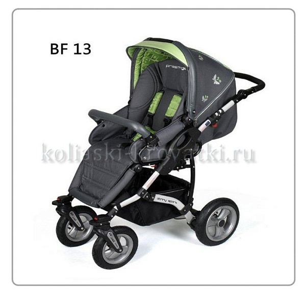 Коляска Danny Sport 2 в 1 Butterfly из эко-кожи фото 9